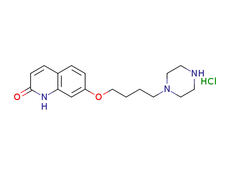 7-((4-piperazine-1-yl)butoxy)-1H-quinolin-2-one hydrochloride