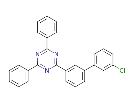 2-(3'-chloro-[1,1'-biphenyl]-3-yl)-4,6-diphenyl-1,3,5-triazine