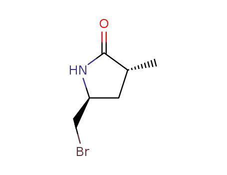 (3R,5S)-5-(bromomethyl)-3-methyl-2-pyrrolidone