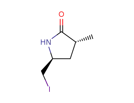 (3R,5S)-5-(iodomethyl)-3-methyl-2-pyrrolidinone