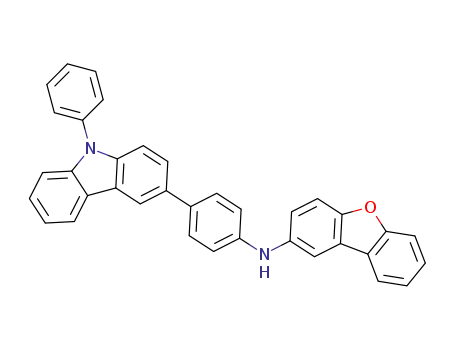 N-(4-(9-phenyl-9H-carbazol-3-yl)phenyl)dibenzo[b,d]furan-2-amine