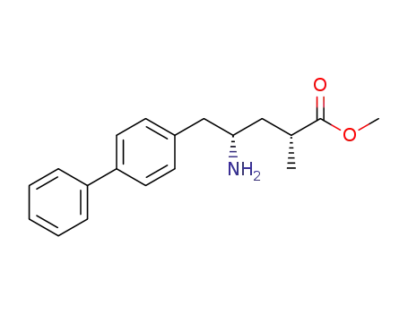 (2R,4S)-5-([1,1'-biphenyl]-4-yl)-4-amino-2-methylpentanoic acid methyl ester