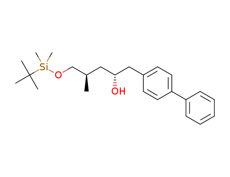 (2R,4R)-1-([1,1'-biphenyl]-4-yl)-5-((tert-butyldimethylsilyl)oxy)-4-methylpentan-2-ol
