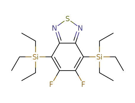 4,7-bis(triethylsilyl)-5,6-difluoro-2,1,3-benzothiadiazole