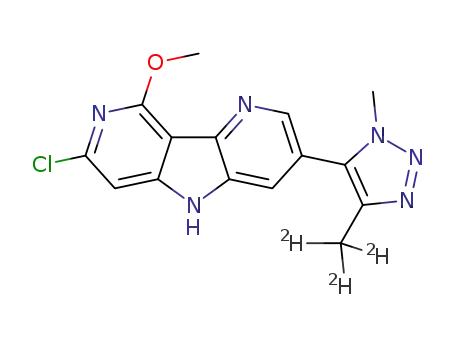 11-chloro-13-methoxy-5-[4-(2H3)methyl-1-methyl-1H-1,2,3-triazol-5-yl]-3,8,12-triazatricyclo[7.4.0.02,7]trideca-1(9),2(7),3,5,10,12-hexaene