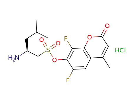 L-Leu-[CH2SO2]-DFHMC . HC1