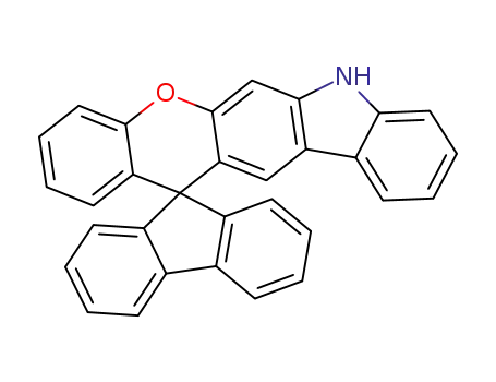7H-spiro[chromeno[2,3-b]carbazole-13,9'-fluorene]
