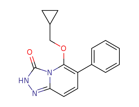 5-(cyclopropylmethoxy)-6-phenyl-[1,2,4]triazolo[4,3-a]pyridin-3(2H)-one