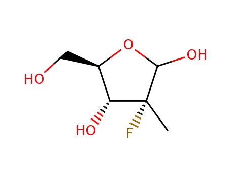 (3R,4R,5R)-3-fluoro-5-(hydroxymethyl)-3-methyltetrahydrofuran-2,4-diol