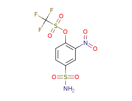 2-nitro-4-sulfamoylphenyl trifluoromethanesulfonate
