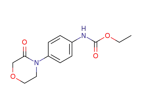 ethyl N-[4-(3-oxo-4-morpholinyl)phenyl]carbamate