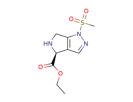 ethyl (S)-1-(methylsulfonyl)-1,4,5,6-tetrahydropyrrolo[3,4-c]pyrazole-4-carboxylate