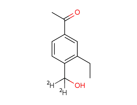 1-[3-ethyl-4-[hydroxy(2H3)methyl]phenyl]ethan-1-one