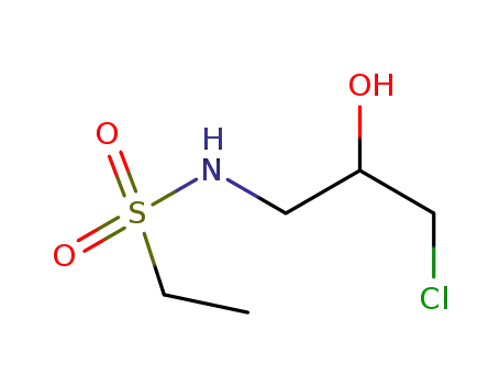 N-(3-chloro-2-hydroxypropyl)ethane sulfonamide