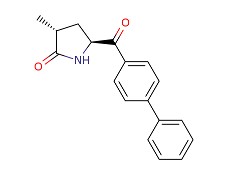 (3R,5S)-5-([1,1'-biphenyl]-4-carbonyl)-3-methylpyrrolidin-2-one