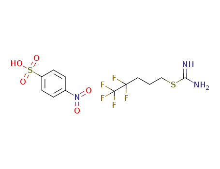 S-(4,4,5,5,5-pentafluoropentyl)isothiourea p-nitrobenzenesulfonate