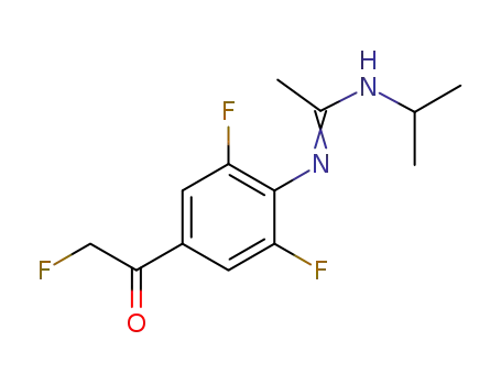 N'-[2,6-difluoro-4-(2-fluoroethanone-1-yl)phenyl]-N-isopropylethanamidine