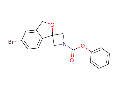 phenyl 6-bromospiro[1H-isobenzofuran-3,3'-azetidine]-1'-carboxylate