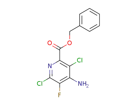 benzyl 4-amino-3,6-dichloro-5-fluoropicolinate
