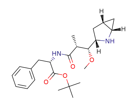(S)-tert-butyl 2-((2R,3R)-3-((1S,3S,5S)-2-azabicyclo[3.1.0]hexan-3-yl)-3-methoxy-2-methylpropanamido)-3-phenylpropanoate