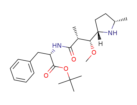 (S)-tert-butyl 2-((2R,3R)-3-methoxy-2-methyl-3-((2S,5S)-5-methylpyrrolidin-2-yl)propanamido)-3-phenylpropanoate