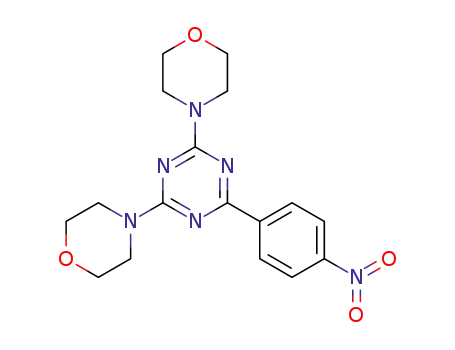 4,4'-(6-(4-nitrophenyl)-1,3,5-triazine-2,4-diyl)dimorpholine