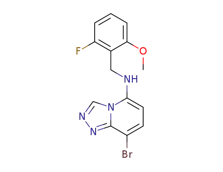 8-bromo-N-(2-fluoro-6-methoxybenzyl)-[1,2,4]triazolo[4,3-a]pyridin-5-amine