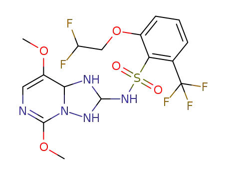 3-(2,2-difluoroethoxy)-N-(5,8-dimethoxy [1,2,4] triazolo[1,5-c]pyrimidin-2-yl)-cL,cL,cL-trifluorotoluene-2-sulfonamide