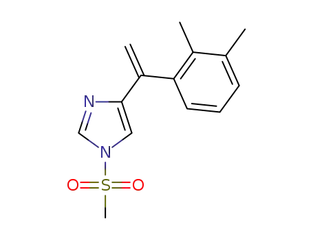 4-(1-(2,3-dimethylphenyl)vinyl)-1-(methanesulfonyl)-1H-imidazole