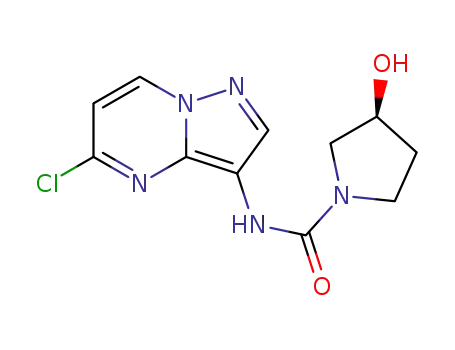 (S)-N-(5-chloropyrazolo[1,5-a]pyrimidin-3-yl)-3-hydroxypyrrolidine-1-carboxamide