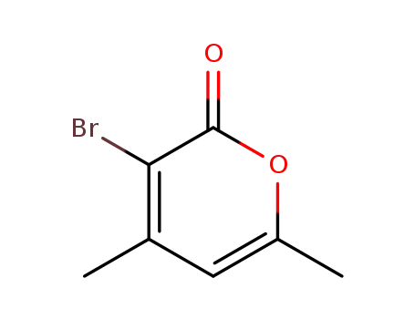 3-브로모-4,6-디메틸-2H-피란-2-온