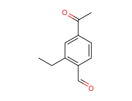 4-acetyl-2-ethylbenzaldehyde