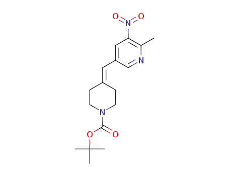tert-butyl 4-[(6-methyl-5-nitro-3-pyridyl)methylene]piperidine-1-carboxylate