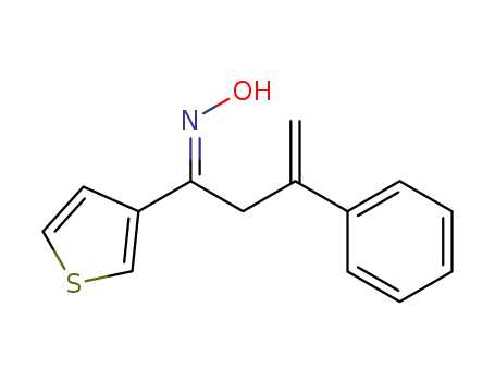 (E)-3-phenyl-1-(thiophen-3-yl)but-3-en-1-one oxime