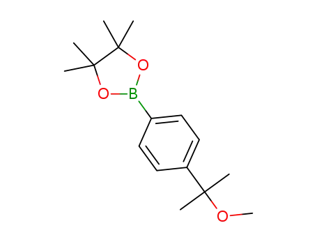 2-[4-(1-methoxy-1-methyl-ethyl)phenyl]-4,4,5,5-tetramethyl-1,3,2-dioxaborolane