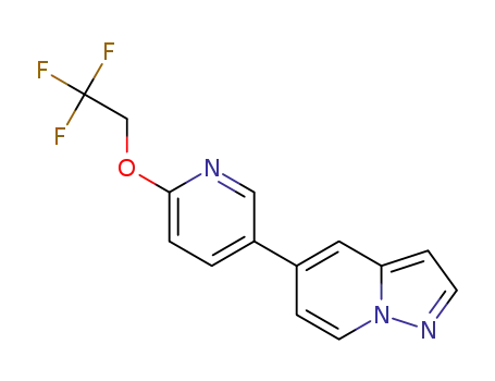 5-[6-(2,2,2-trifluoroethoxy)-3-pyridyl]pyrazolo[1,5-a]pyridine