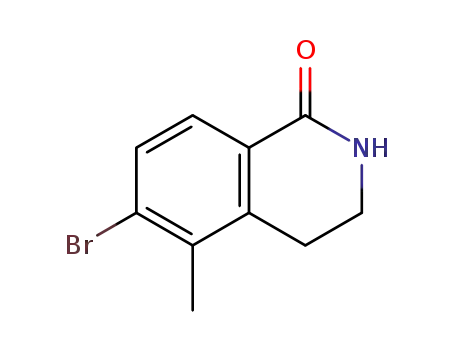 6-bromo-5-methyl-3,4-dihydroisoquinolin-1(2H)-one