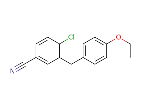 4-chloro-3-(4-ethoxybenzyl)benzonitrile