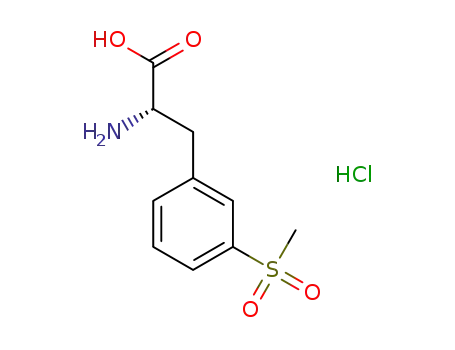 (S)-2-amino-3-(3-(methylsulphonyl)phenyl)propanoic acid hydrochloride