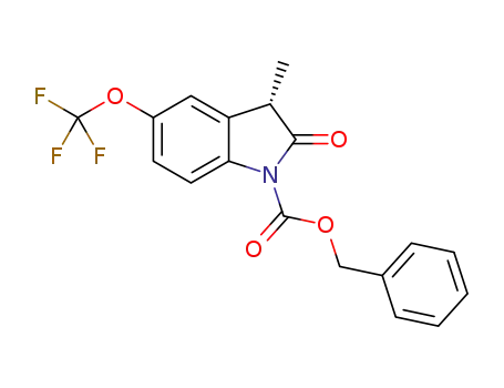 benzyl (S)-3-methyl-2-oxo-5-(trifluoromethoxy)indoline-1-carboxylate