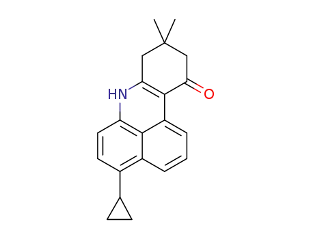 4-cyclopropyl-9,9-dimethyl-9,10-dihydro-7H-benzo[kl]acridin-11(8H)-one