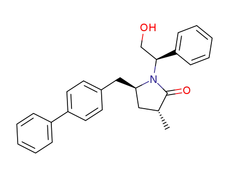 (3R,5S)-5-([1,1'-biphenyl]-4-yl-methyl)-1-((R)-2-hydroxy-1-phenylethyl)-3-methyl-2-pyrrolidone
