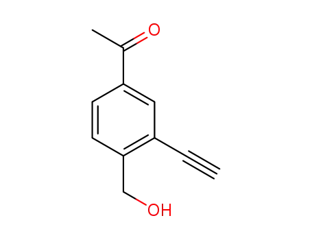 3-ethynyl-4-hydroxymethylacetophenone