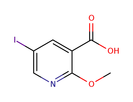 2-methoxy-5-iodonicotinic acid