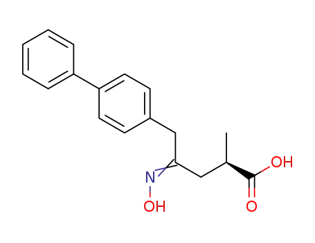 (R)-2-methyl-4-hydroxyimino-5-(4-biphenyl)pentanoic acid