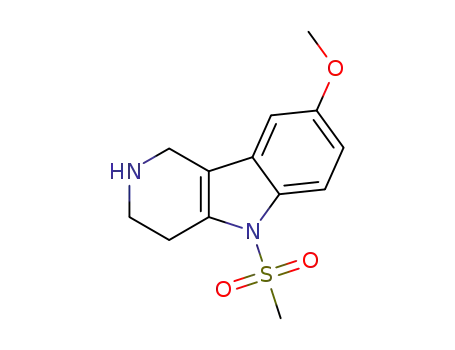 8-methoxy-5-methanesulfonyl-1,2,3,4-tetrahydropyrido[4,3-b]indole