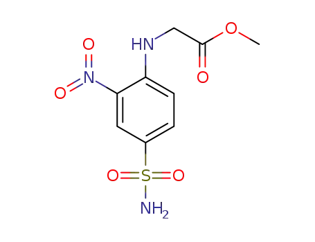 (2-nitro-4-sulfamoylphenyl)glycine methyl ester