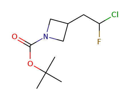 tert-butyl 3-(2-chloro-2-fluoroethyl)azetidine-1-carboxylate