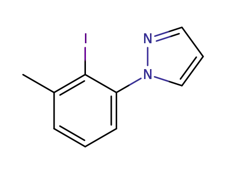 1-(2-iodo-3-methylphenyl)-1H-pyrazole