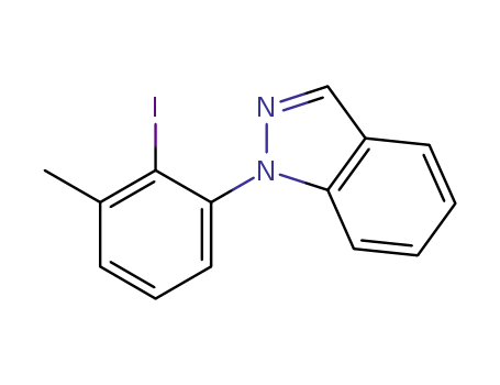 1-(2-iodo-3-methylphenyl)-1H-indazole